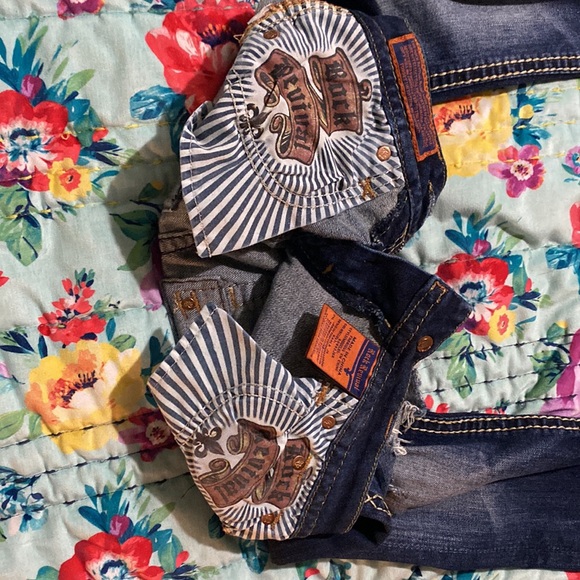 NWOT Rock Revival Jeans distressed KARLA size 24 - Picture 5 of 5